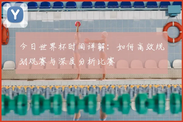今日世界杯时间详解:如何高效规划观赛与深度分析比赛