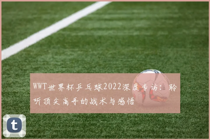 WWT世界杯乒乓球2022深度专访：聆听顶尖高手的战术与感悟